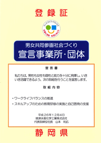 男女共同参画社会づくり